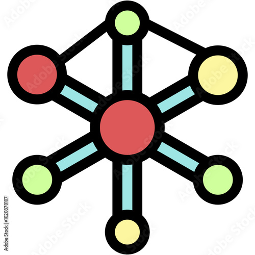 Molecule, Biology, Chemistry, Bonds, Education Icon