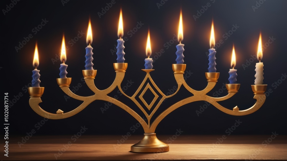 Hanukkah menorah