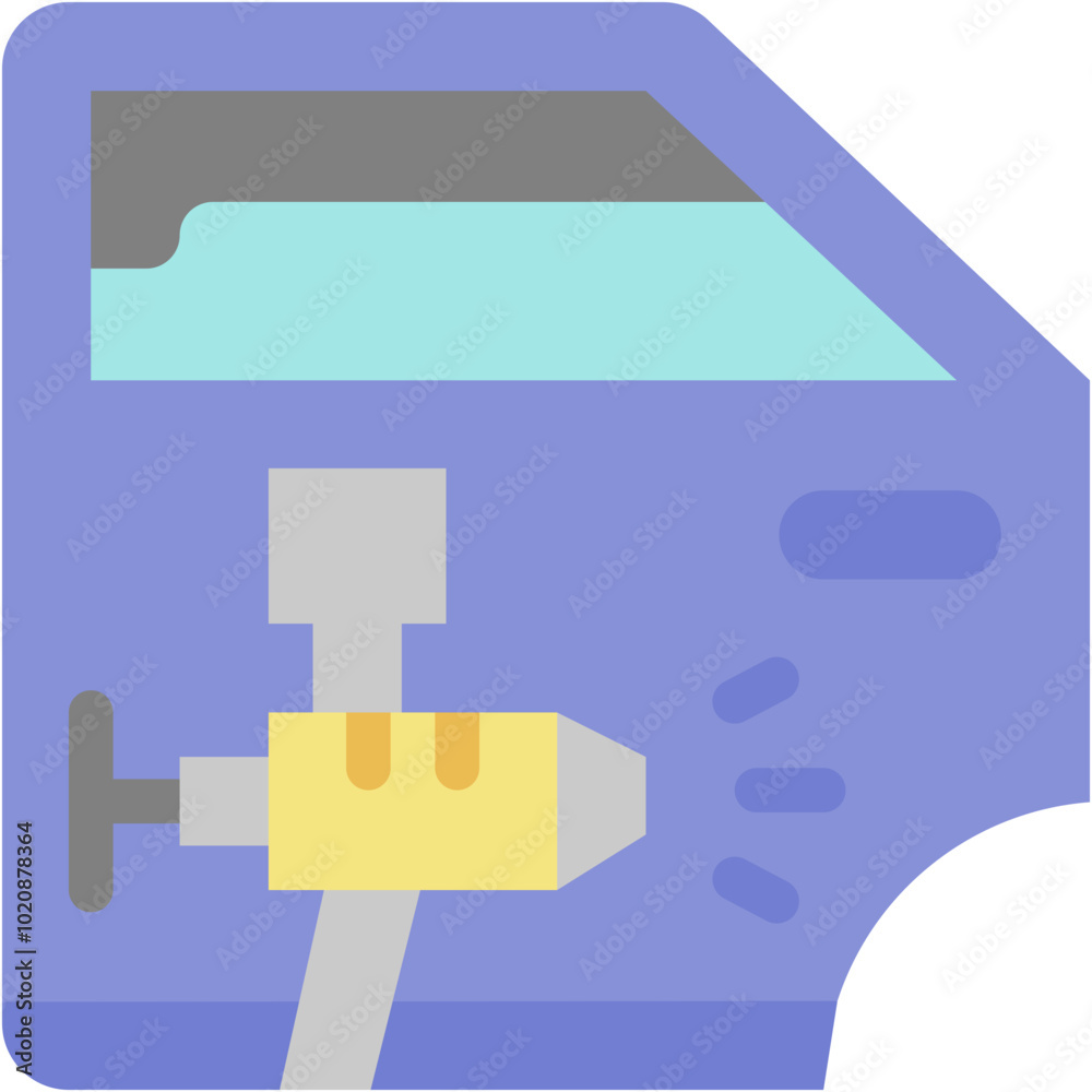 Airbrush, Car Door, Transportation, Repair, Car, Paint Icon Airbrush, Car Door, Transportation, Repair, Car, Paint Icon