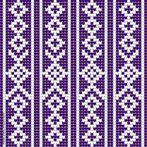 flower knitting pattern