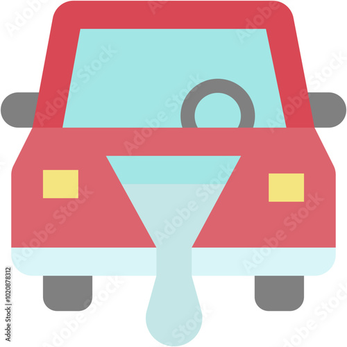 Car Painting, Putty Knife, Art and Design, Construction And Tools, Craft, Transportation Icon