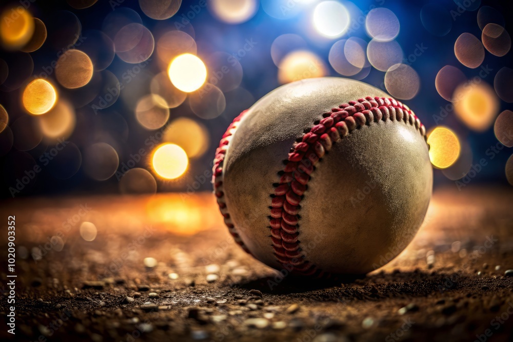 Enchanting low-light images showcase baseball's macro details, emphasizing unique textures and fine features, transforming ordinary moments into Enchanting low-light images showcase baseball's macro details, emphasizing unique textures and fine features, transforming ordinary moments into
