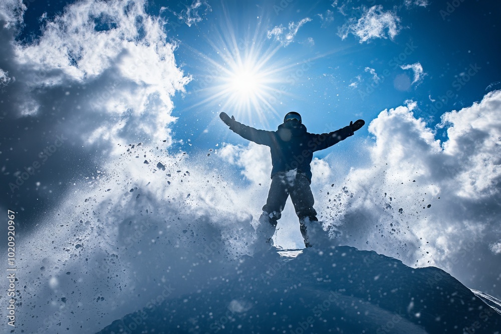 custom made wallpaper toronto digitalOn a cold, snowy, hard winter day, the mountaineer succeeded