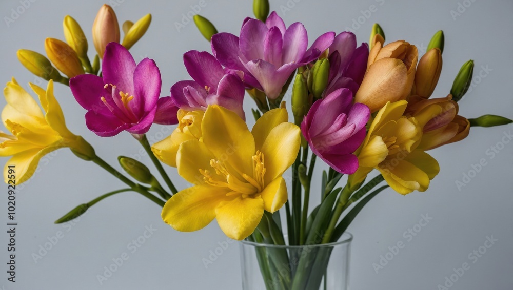 Crocuses colorful spring flowers close up Crocuses colorful spring flowers close up