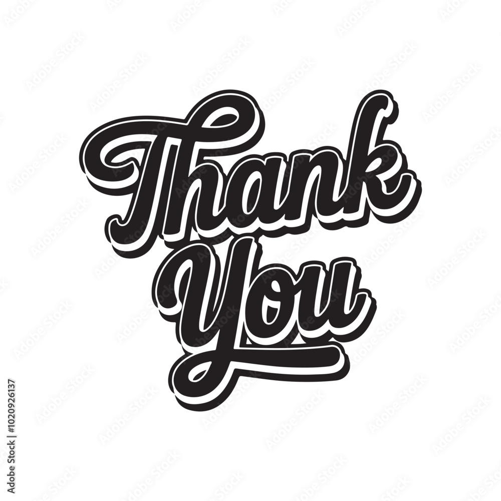 Thank You Card with Vector Handwritten Script - Calligraphic Style Text for Invitations, Banners, and Notes. Perfect for Adding a Personal and Elegant Touch to Any Thank You Message.
Thank You Card with Vector Handwritten Script - Calligraphic Style Text for Invitations, Banners, and Notes. Perfect for Adding a Personal and Elegant Touch to Any Thank You Message.