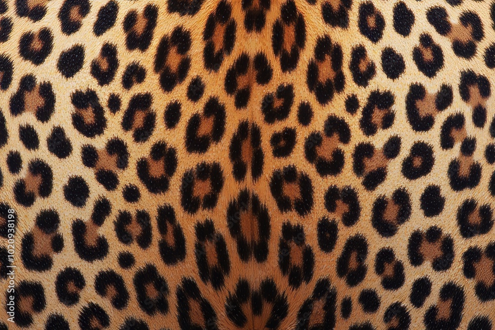 Leopard print pattern in warm tones for fashion design Leopard print pattern in warm tones for fashion design