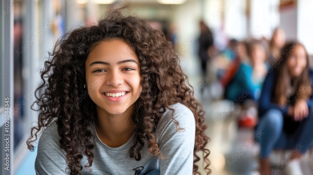 beautiful female african american university student portrait beautiful female african american university student portrait