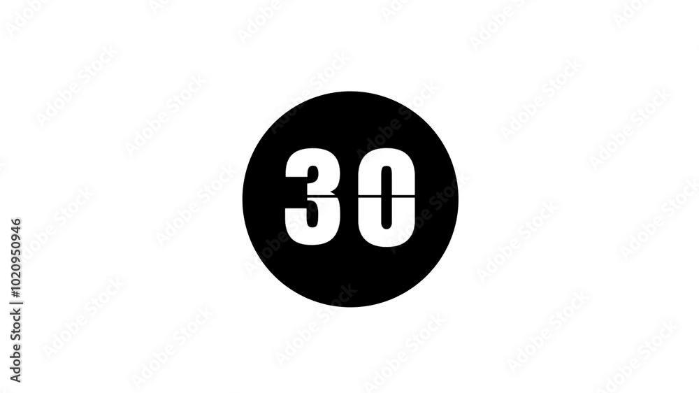 35 Seconds countdown timer in flip style | Flipping countdown 35 seconds 35 Seconds countdown timer in flip style | Flipping countdown 35 seconds