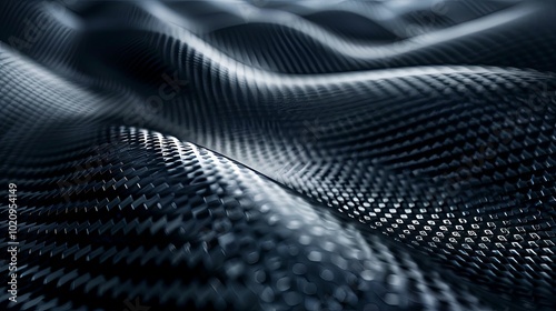 Wallpaper Mural Abstract Carbon Fiber Texture with Wavy Pattern Torontodigital.ca