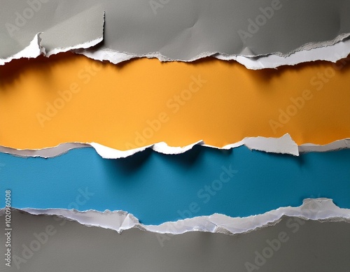 Arrière-plan avec texture de papier déchiré