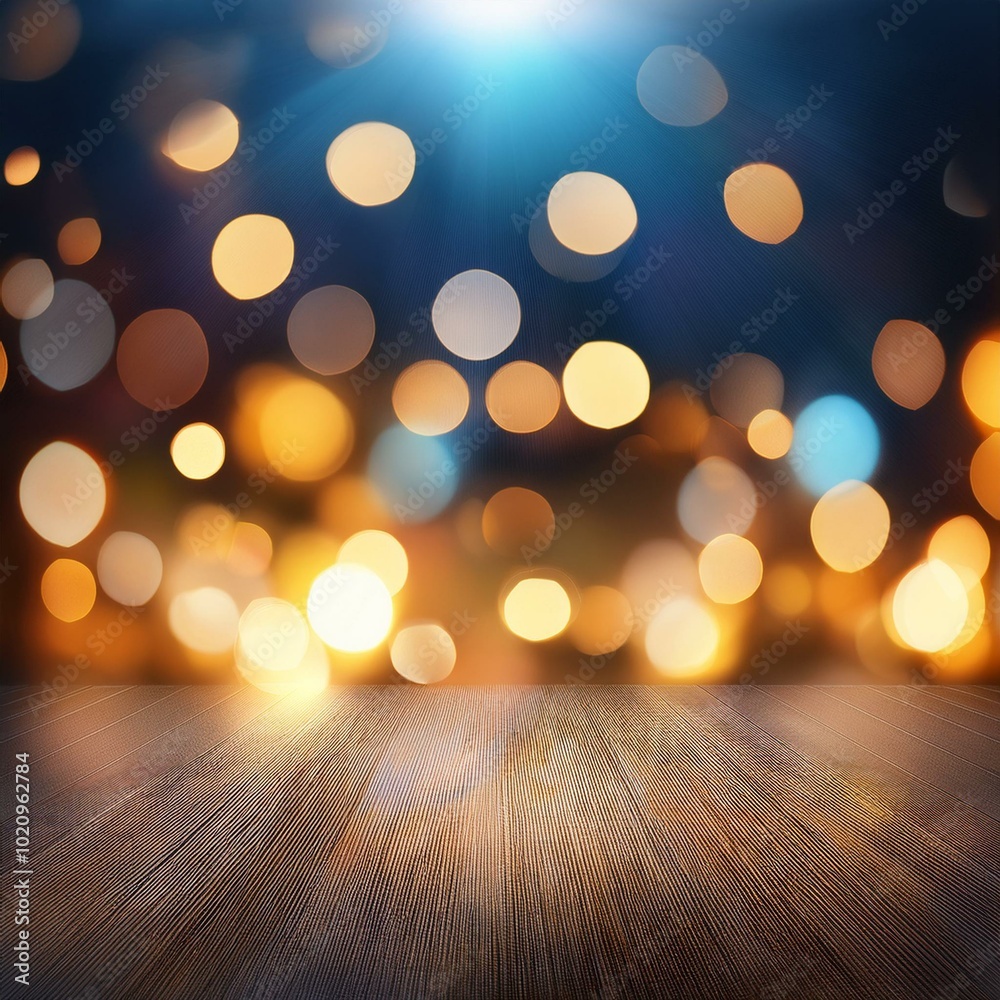 Bokeh lumineux dans la nuit Bokeh lumineux dans la nuit