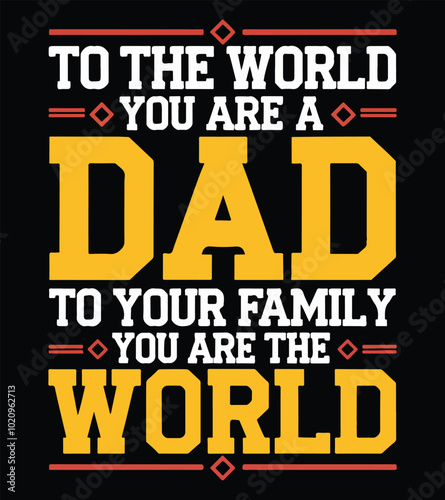 Happy Father's day T-Shirt Design