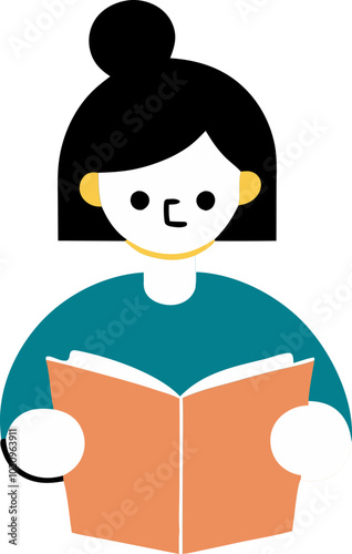 study illustration svg