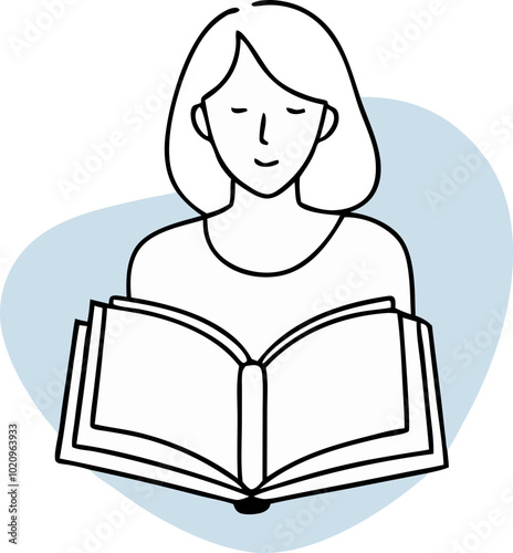 study illustration svg