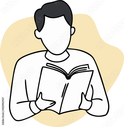 study illustration svg