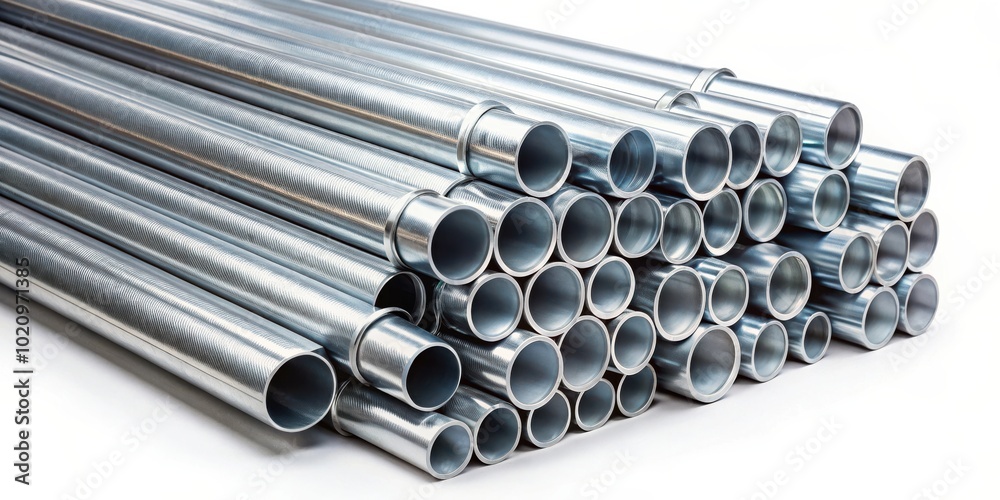 A close-up of a pile of shiny, new metal tubes with a textured surface, showcasing their seamless, smooth, and polished finish. A close-up of a pile of shiny, new metal tubes with a textured surface, showcasing their seamless, smooth, and polished finish.