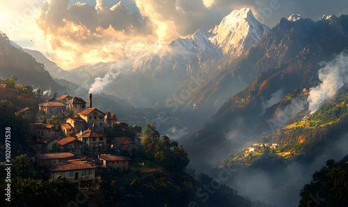 Stunning Nature Landscapes: Mountains, Forests, Oceans, and Serene Vistas.
