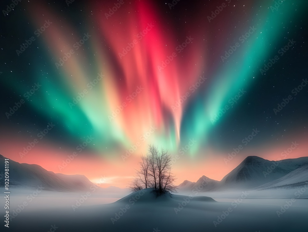 northern lights painting the night sky otherworldly aurora borealis in vivid hues northern lights painting the night sky otherworldly aurora borealis in vivid hues