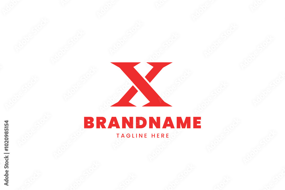 red abstract letter x logo with bold modern design for brand identity and business branding red abstract letter x logo with bold modern design for brand identity and business branding