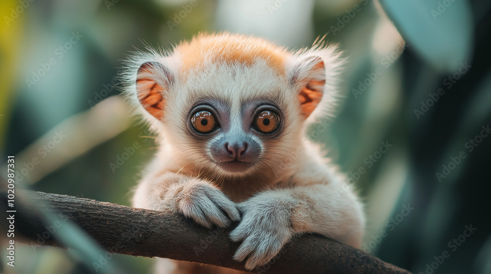 Fototapeta premium Malutki lemur