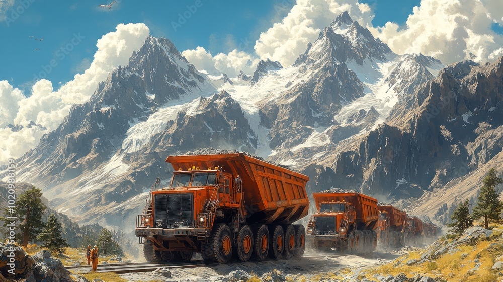 Trucks In The Mountains Trucks In The Mountains