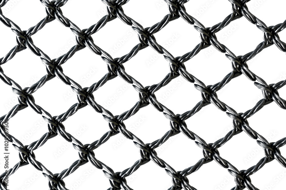 Naklejka premium metal fence