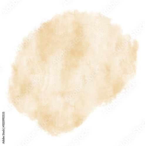 Abstract watercolor element