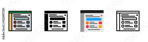 Set of Share Icon