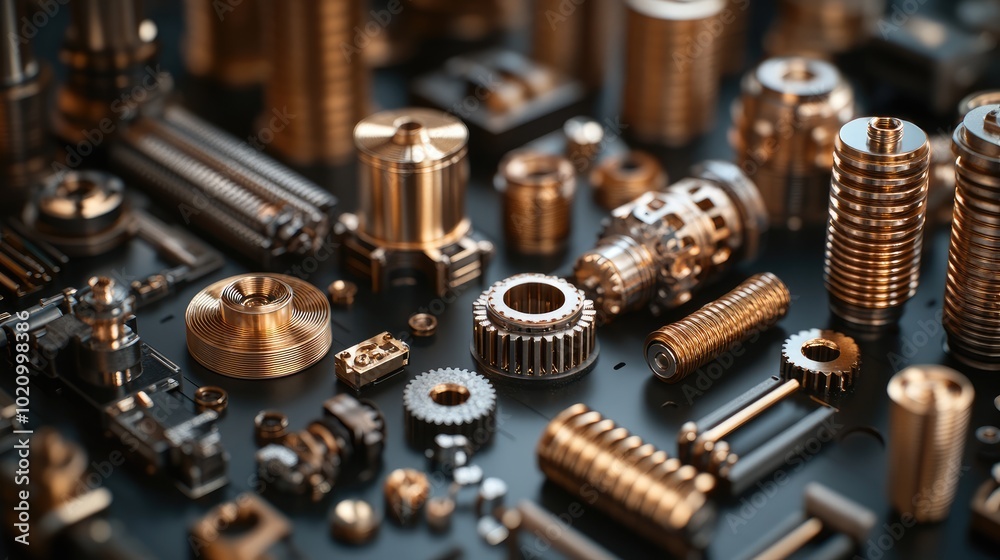 Machinery parts, close range Machinery parts, close range