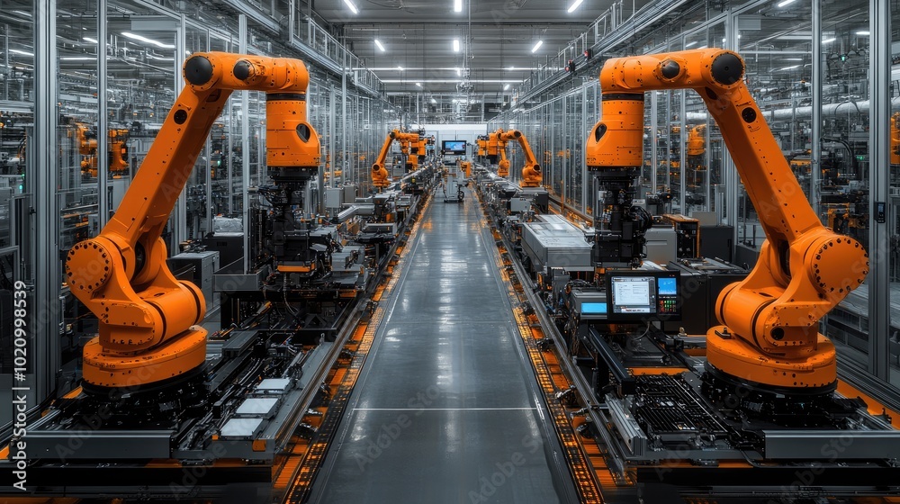 Robot arm automation Technology 4.0 Robot arm automation Technology 4.0
