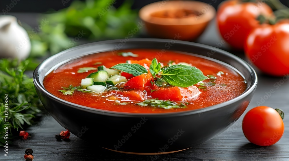 Homemade bowl of warm steaming vegetable soup with fresh herbs vegetables and a rustic cozy wooden table background A nourishing comforting and wholesome meal Homemade bowl of warm steaming vegetable soup with fresh herbs vegetables and a rustic cozy wooden table background A nourishing comforting and wholesome meal