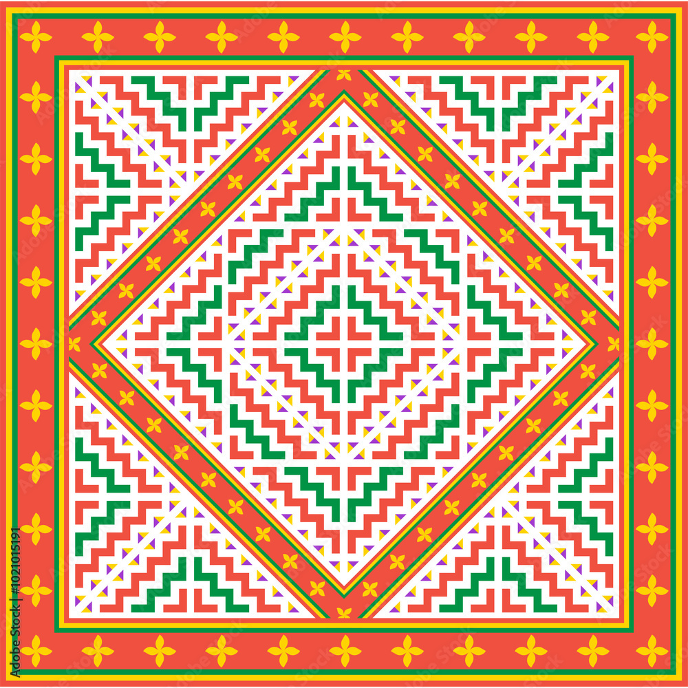 Hmong Original Bag Pattern Designed according to the original pattern that is unique to Hmong. Used in designing clothes, bags, wallpapers, vectors. Hmong Original Bag Pattern Designed according to the original pattern that is unique to Hmong. Used in designing clothes, bags, wallpapers, vectors.