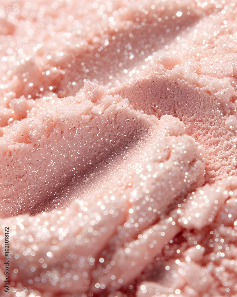 Fototapeta premium Beauty product and cosmetics texture, makeup shimmer glitter, blush eyeshadow powder as abstract luxury cosmetic background style.