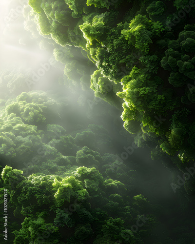 Industry changing into forrest.