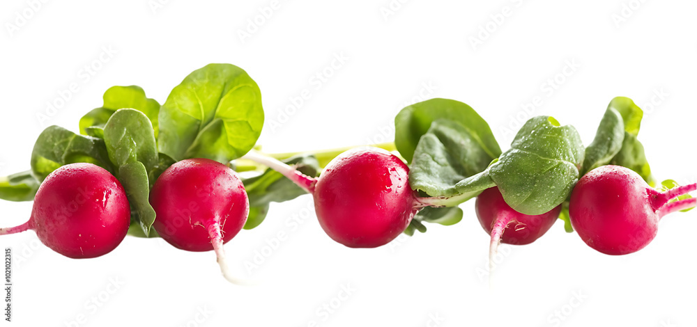 three set of Radish Vegetables Fresh and Crisp isolated transparent background three set of Radish Vegetables Fresh and Crisp isolated transparent background