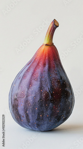 figs on a white background