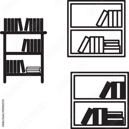 bookshelf with books