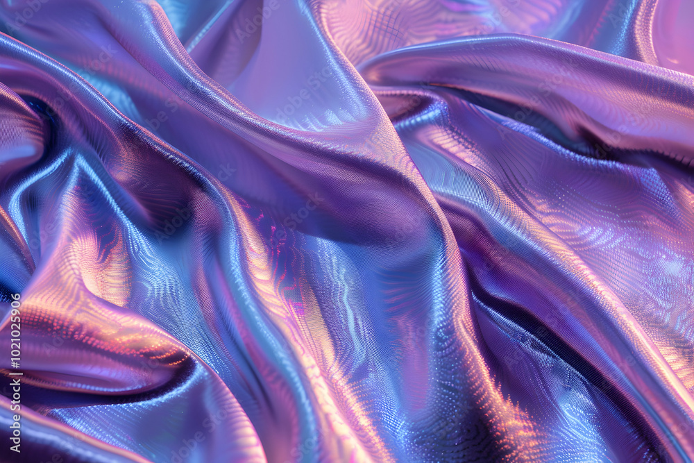 Fototapeta premium Iridescent purple and pink background, with soft edges and a subtle gradient effect for an elegant touch.