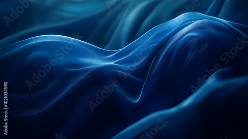 Wallpaper Mural Abstract Blue Fabric Texture Background Torontodigital.ca