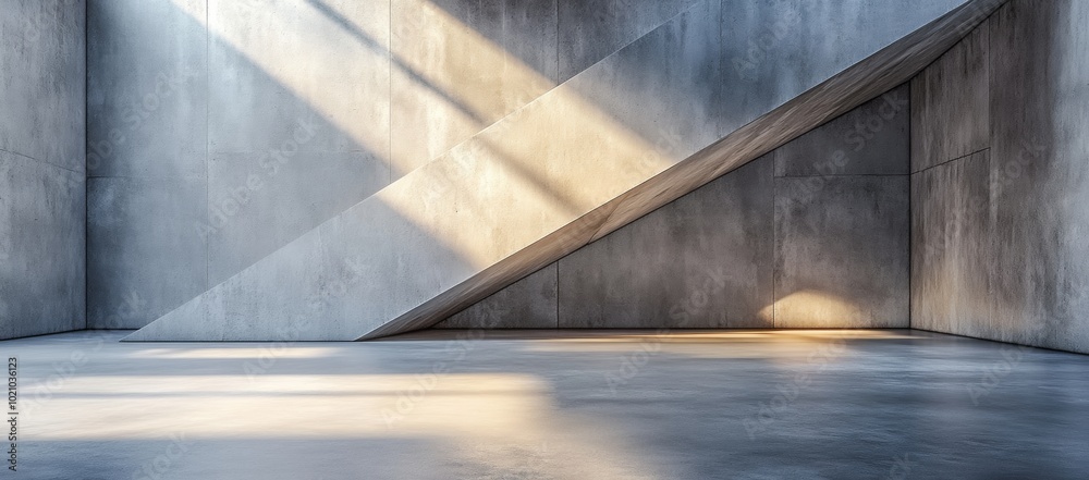A large, open space with a spiral staircase leading up to a balcony A large, open space with a spiral staircase leading up to a balcony