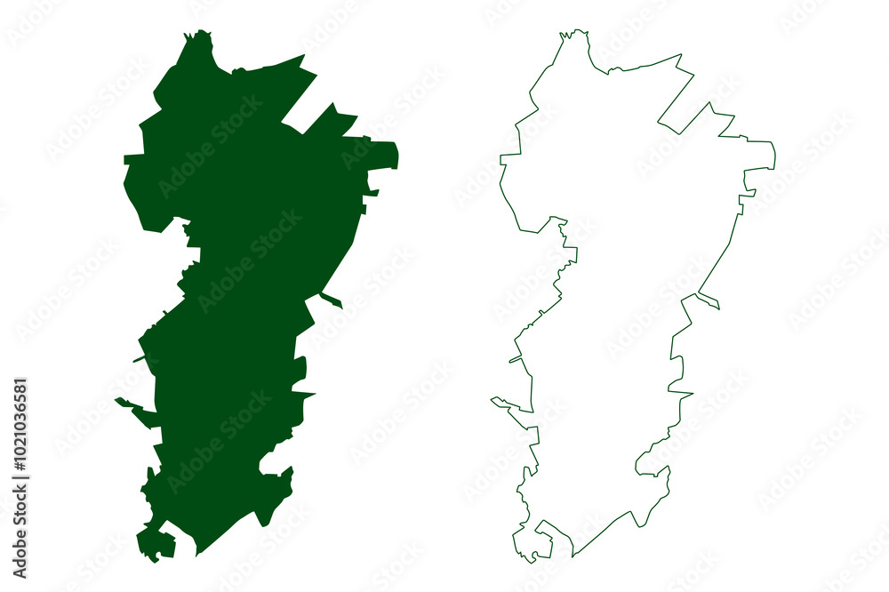 Cuencame municipality (Estado Libre y Soberano de Durango, Mexico, United Mexican States) map vector illustration, scribble sketch Cuencamé map Cuencame municipality (Estado Libre y Soberano de Durango, Mexico, United Mexican States) map vector illustration, scribble sketch Cuencamé map