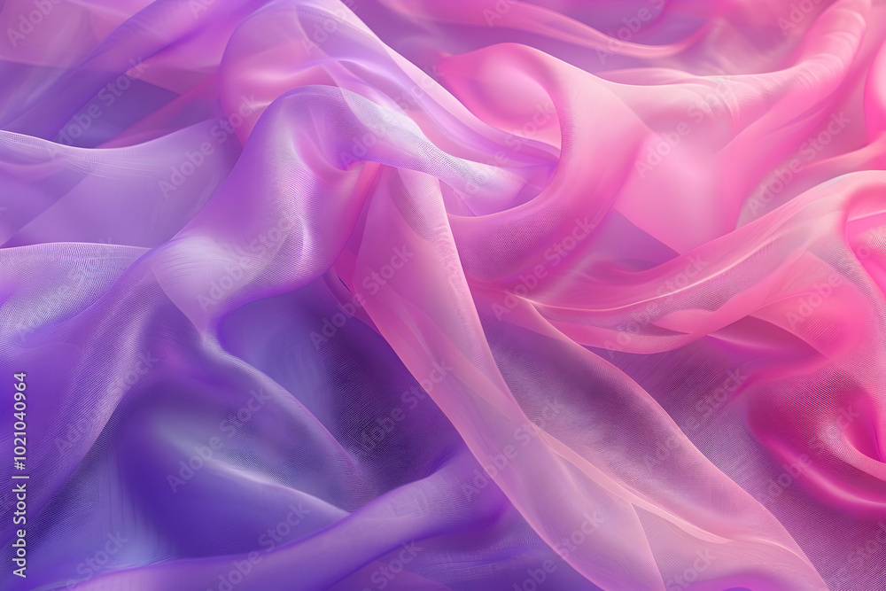 Close-up of the purple and pink gradient background, with a soft sheen that creates an ethereal atmosphere. Close-up of the purple and pink gradient background, with a soft sheen that creates an ethereal atmosphere.