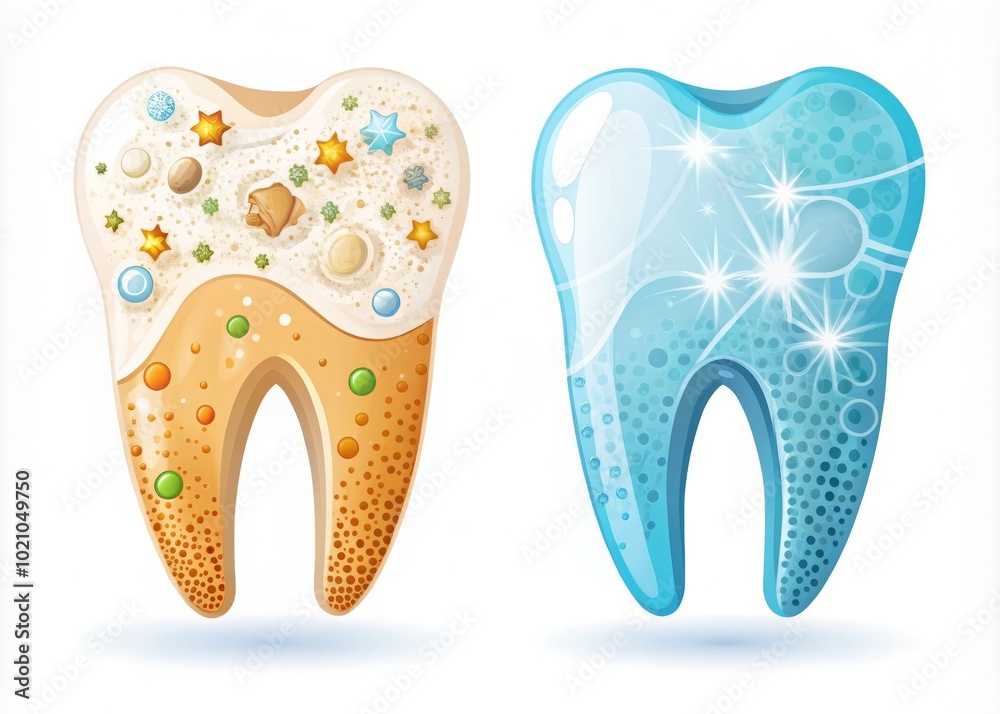 Comparing caries to normal teeth illustrates the significance of dental health, emphasizing the need for education about cavities and proper oral Comparing caries to normal teeth illustrates the significance of dental health, emphasizing the need for education about cavities and proper oral