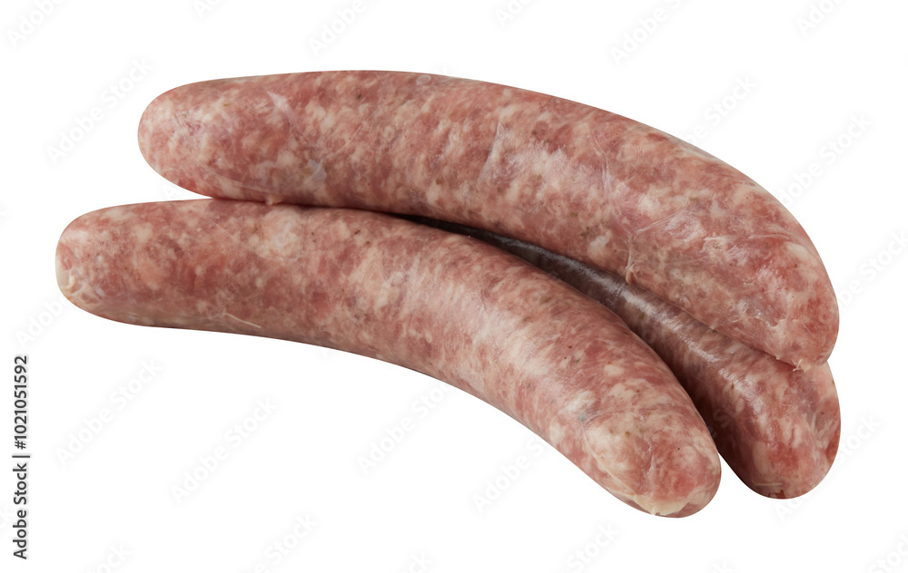 fresh sausage cut out isolated transparent background fresh sausage cut out isolated transparent background