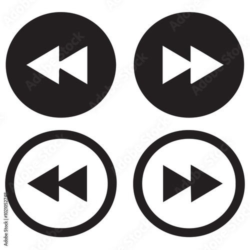 Free Download start button icon vector set  - GFXLoad