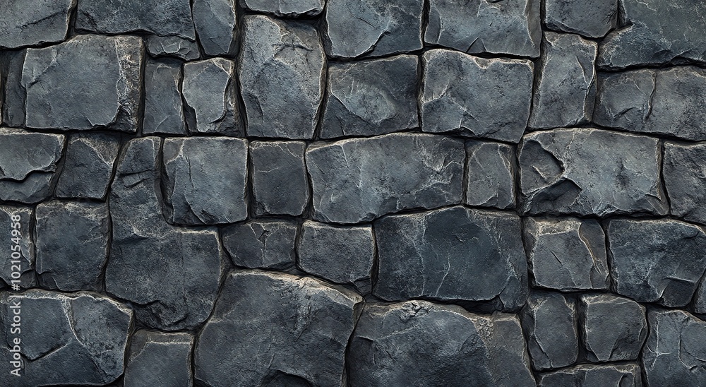 A close-up of the stone wall texture with a rough and natural rock surface. A close-up of the stone wall texture with a rough and natural rock surface.