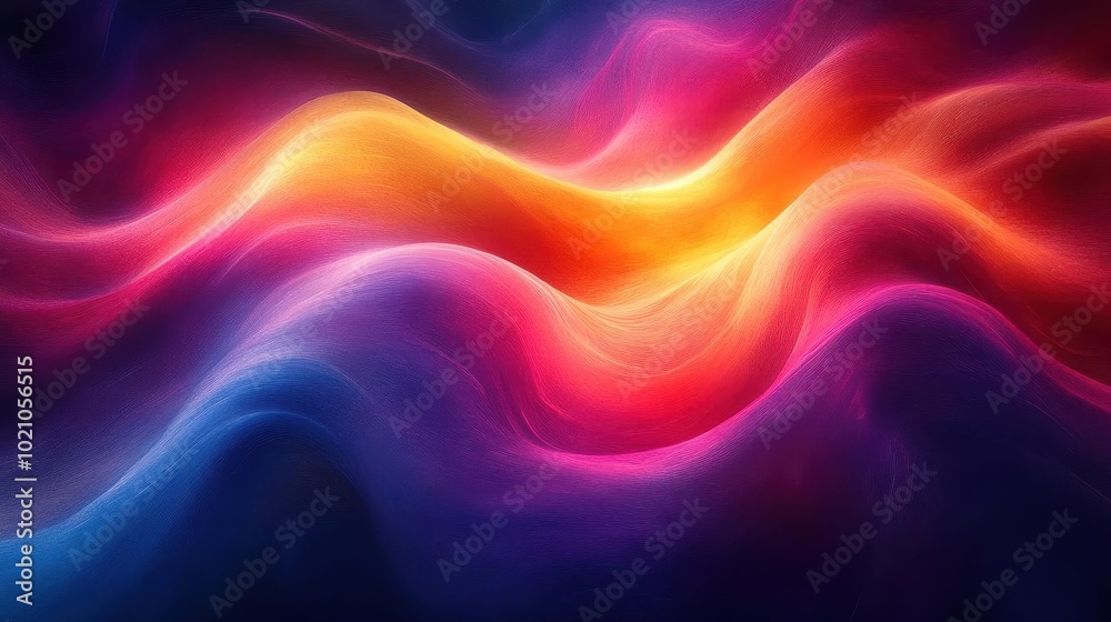 dynamic iridescent waves in vibrant neon colors swirl together creating an abstract background that pulsates with energy and movement perfect for a modern digital art piece dynamic iridescent waves in vibrant neon colors swirl together creating an abstract background that pulsates with energy and movement perfect for a modern digital art piece