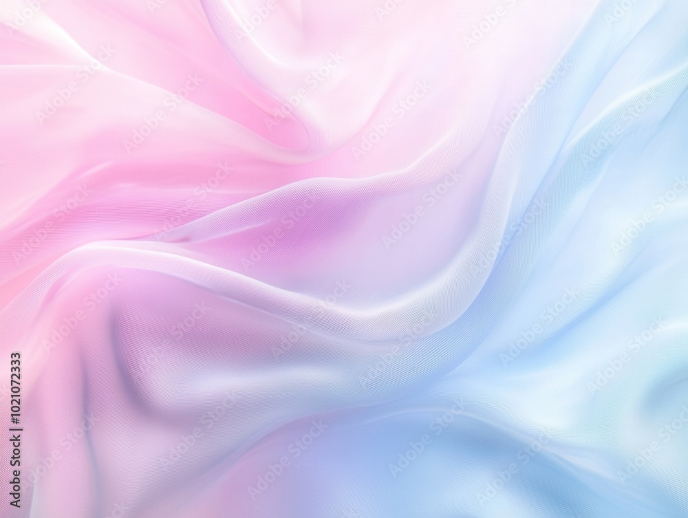 Fototapeta premium Pastell Hintergrund Farbverlauf Rosa Blau Lila Sanft Textur Abstrakt Seidenoptik Dekor Digital Art Design Wandkunst Moderne Elegante Atmosphäre Minimalistischer Stil Wallpaper Ästhetisch Grafik