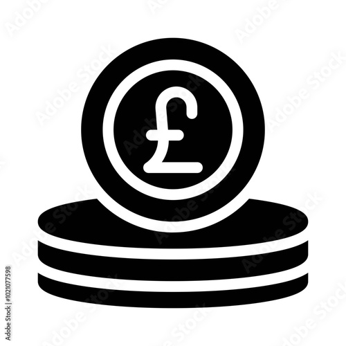 Pound glyph icon