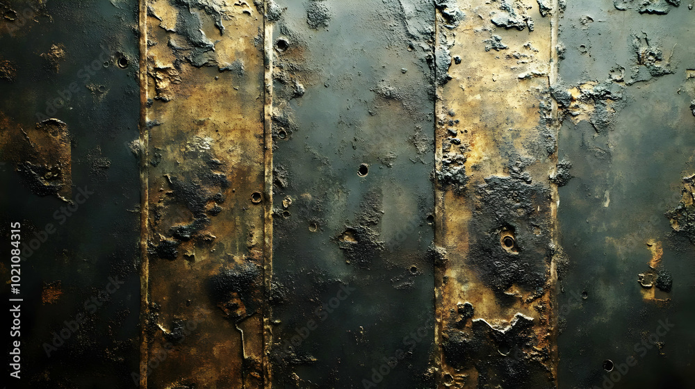Dark Textured Rust Background - Abstract Background Dark Textured Rust Background - Abstract Background